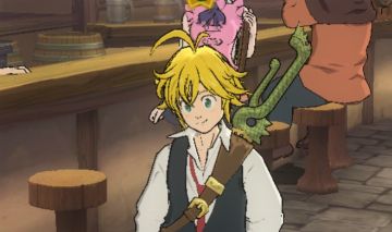 Conta 7ds grand cross com o meliodas de sétimo aniversário.