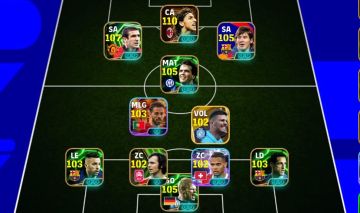 CONTA EFOOTBALL IBRAHIMOVI 110 + MESSI 105 + NEYMAR 2014 + CANTONA 107