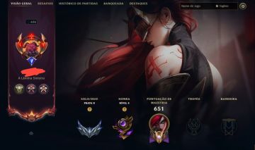 CONTA RIOT: VALORANT + LOL | CONTA MAIN KATARINA