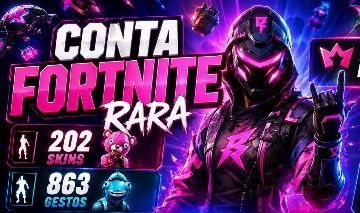 VENDE-SE CONTA FORTNITE TRYHARD COM ITENS RAROS