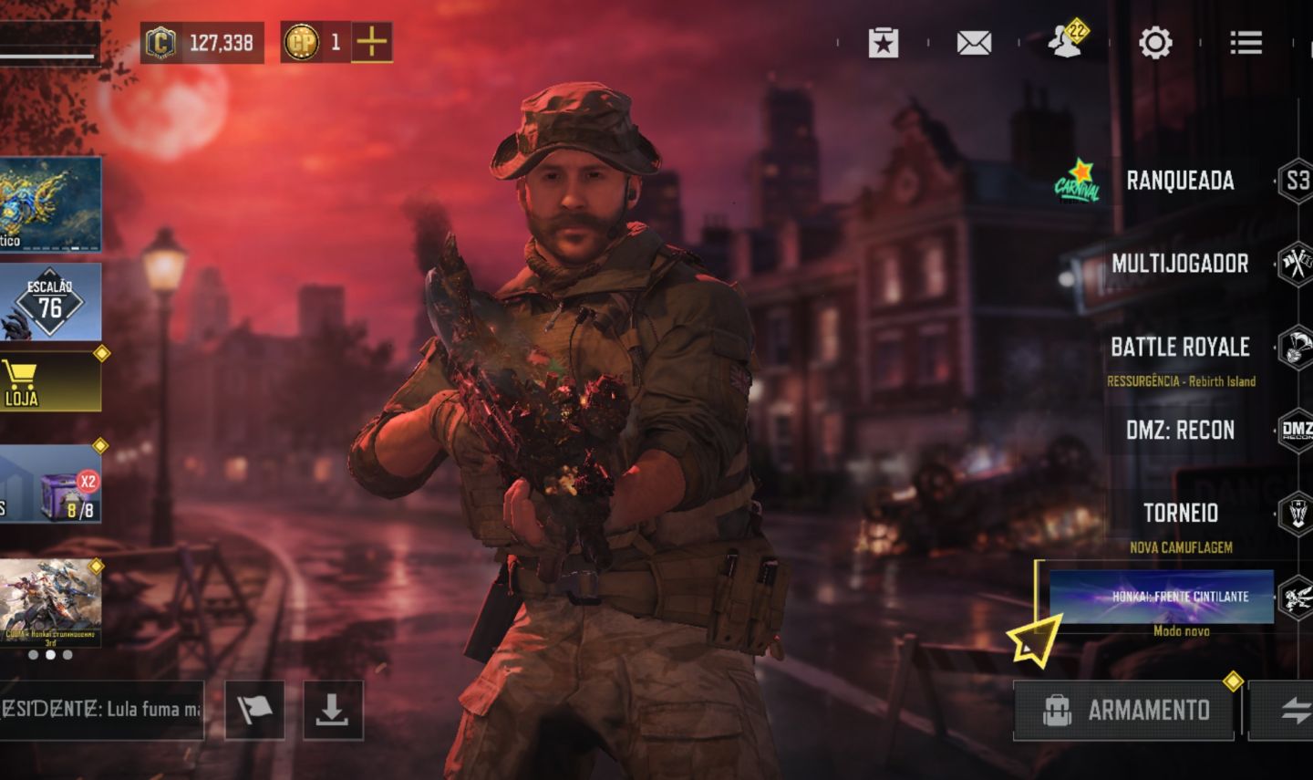 Conta Insana de Cod: Armas Míticas e Lendárias!!