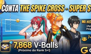 CONTA THE SPIKE CROSS - RECURSOS ALTOS E EXCELENTES PERSONAGENS S