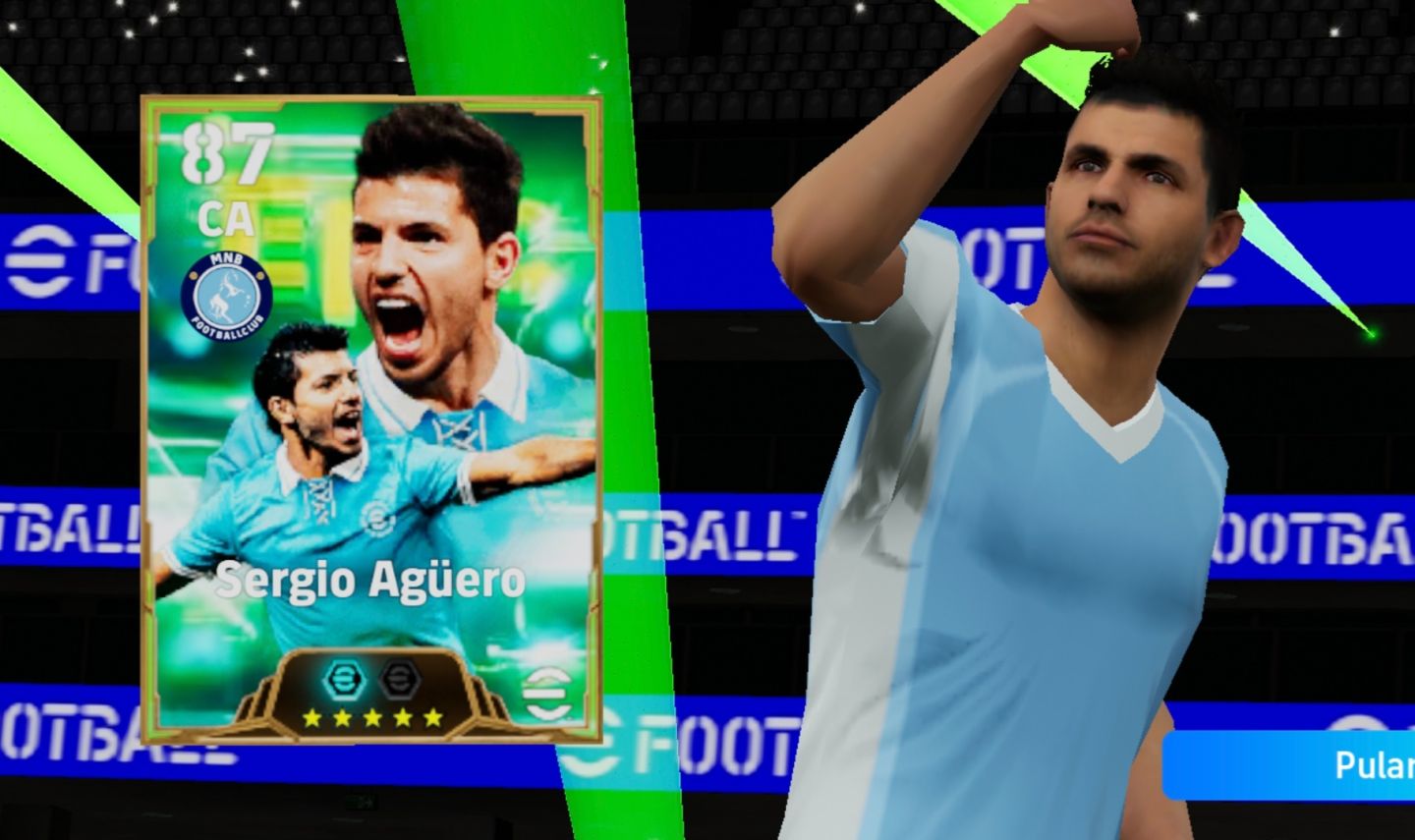 Conta iniciante Aguero Showtime