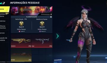 Conta de Bloodstrike. lv50 com skins eternas e ultras
