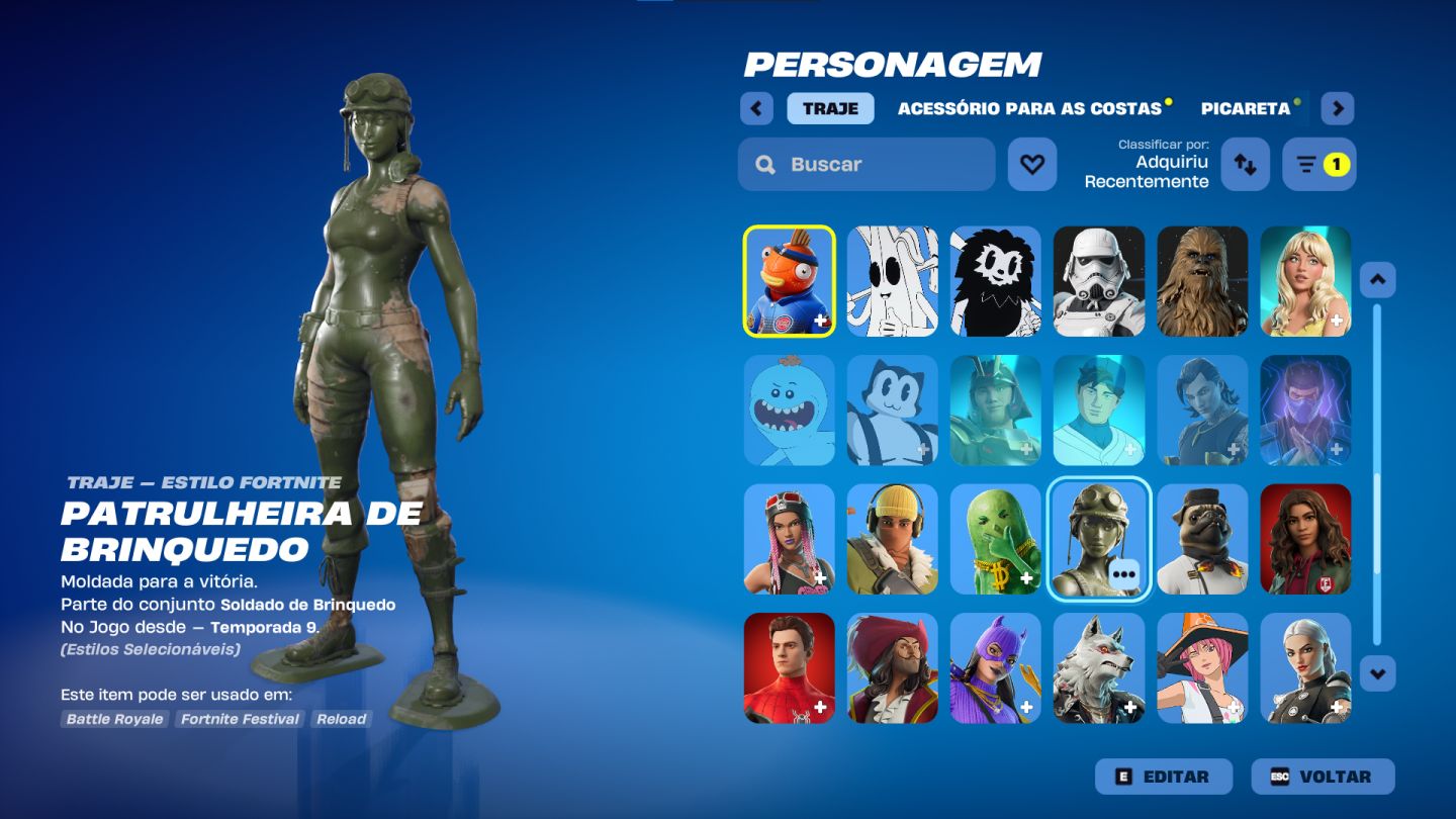 Conta Full Acesso Fortnite 90 Skins Boas