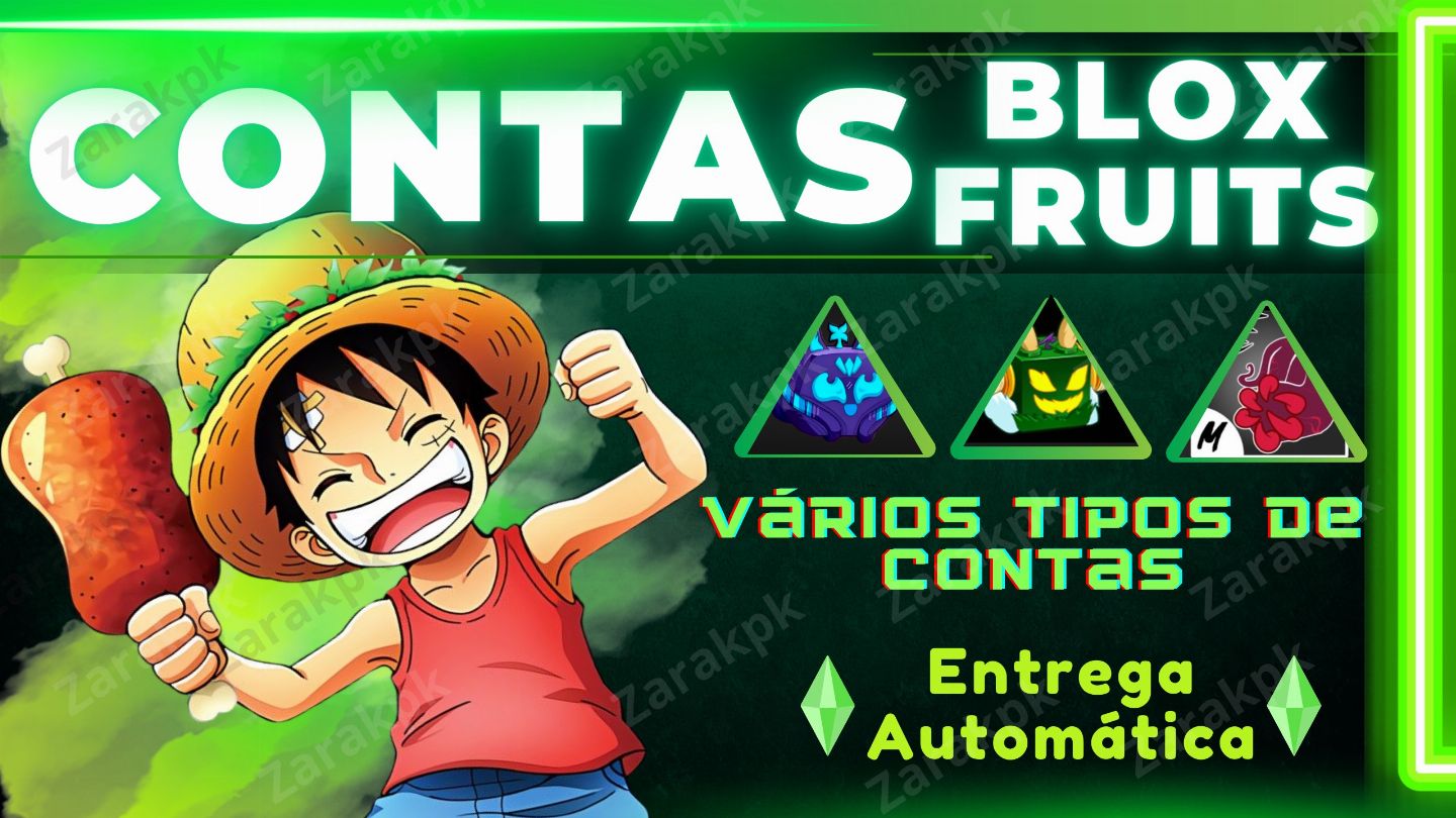 Contas Blox Fruits, Roblox /( vários Tipos de Conta)