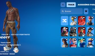 Conta fortnite (SKINS EXCLUSIVAS) Travis scott, kratos e gold Midas