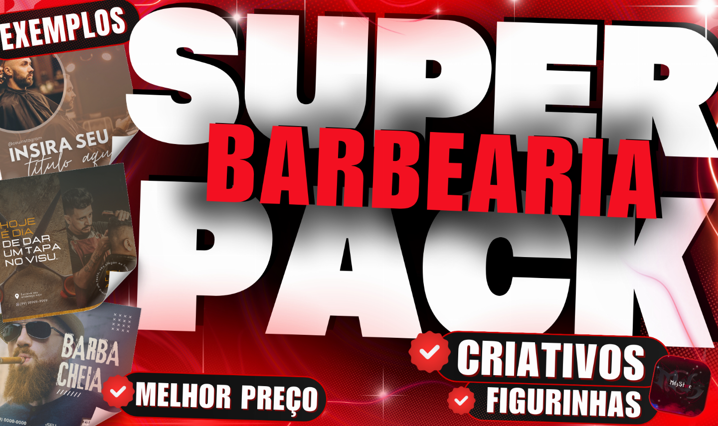 Super pack barbearia