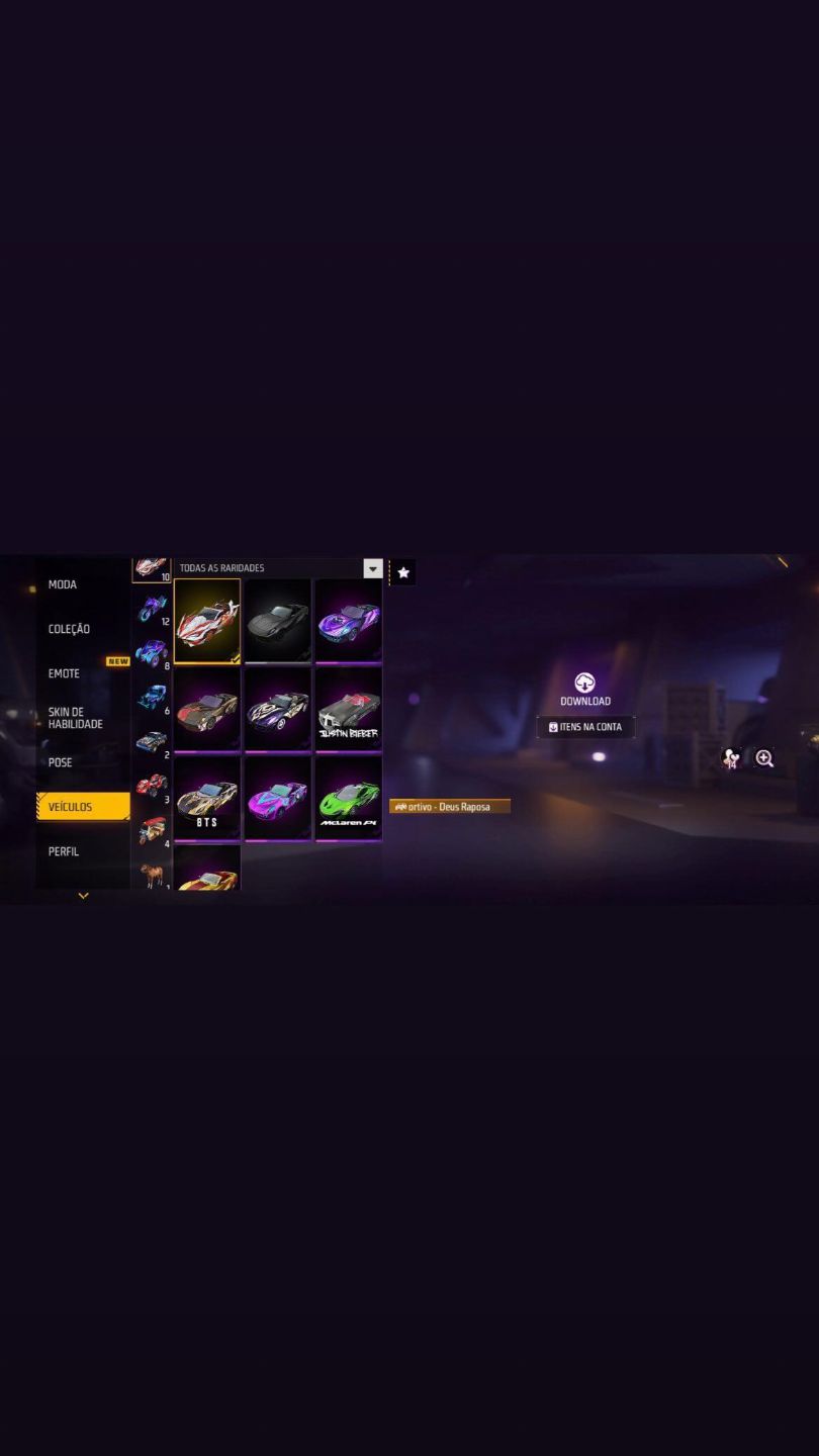 Conta de free fire muito upada,ump arte da guerra e xm8