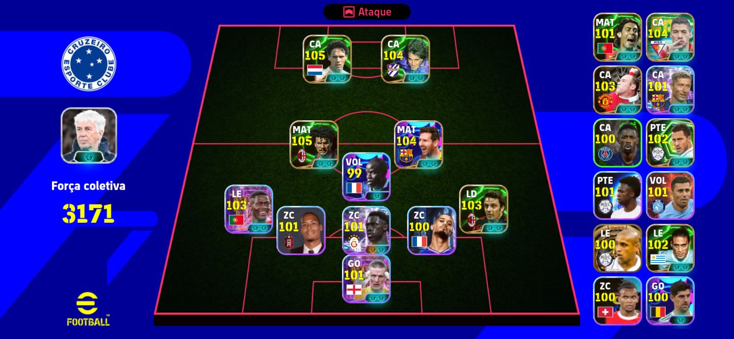 CONTA EFOOTBALL NOVO MESSI BARCELONA 20-21 DO PACK E GULLIT APELÃO!!!