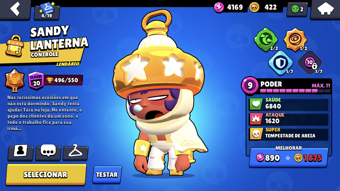 CONTA BRAWL STARS COM 14.700 TROFEUS,4 LENDARIOS, SKIN PRIMEIRO PASSE E MAIS
