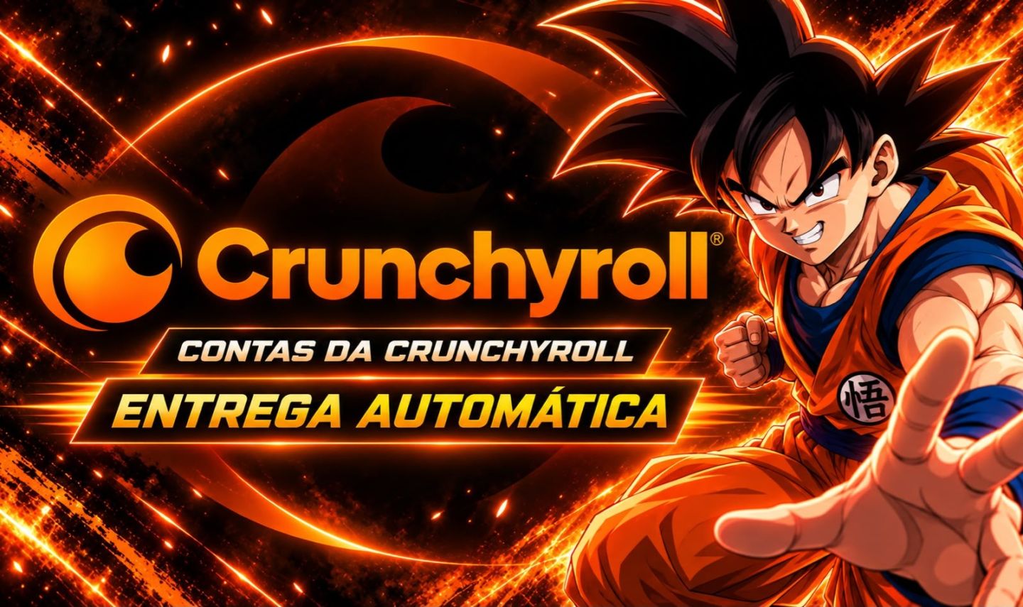 Crunchyroll 30 Dias + Brinde + Entrega Automatica