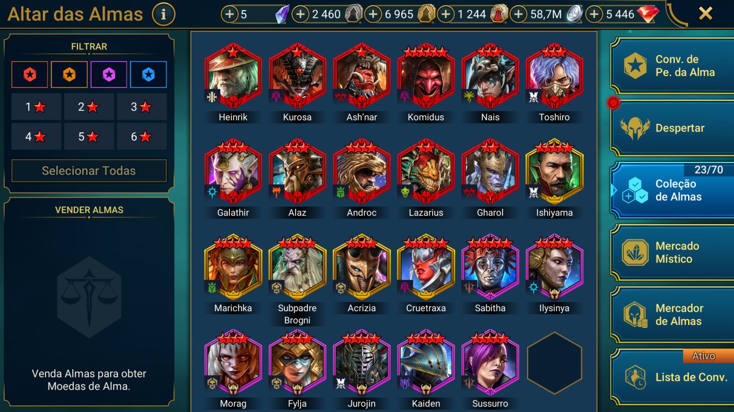 Conta MID-END GAME 10 MISSÕES PARA O MARIUS