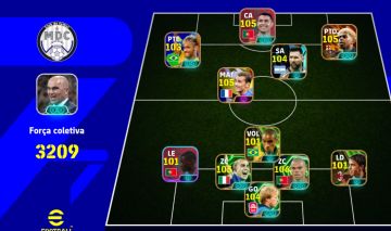 Conta efootball gullit,yamal 6 pacotes, yamal blitz culler
