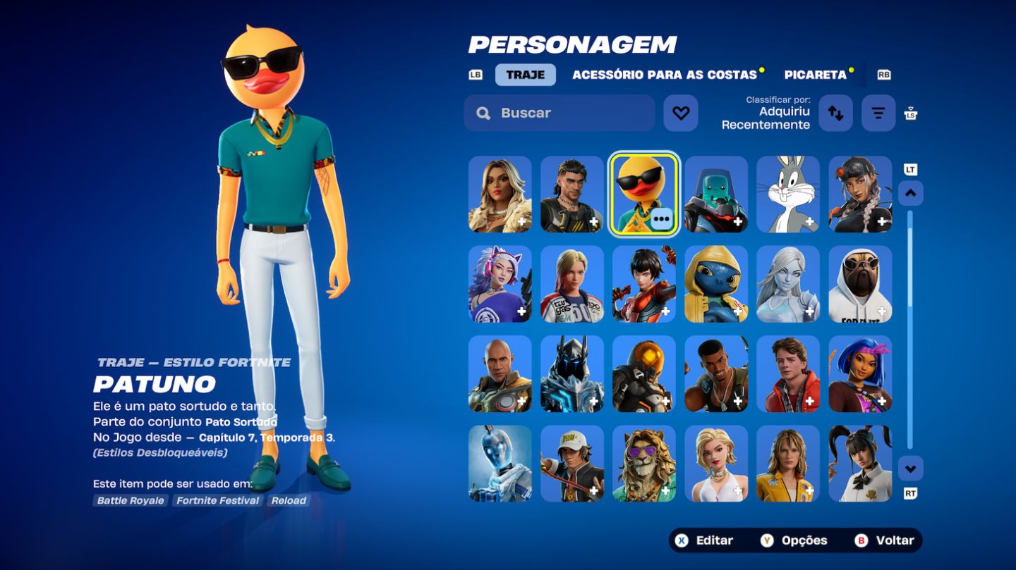 Conta Fortnite 74 Skins Barata