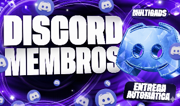 DISCORD MEMBROS - ENTREGA AUTOMÁTICA