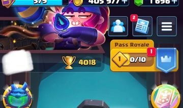 CONTA CLASH ROYALE ARENA 12 + 400k moedas + 1700 gems