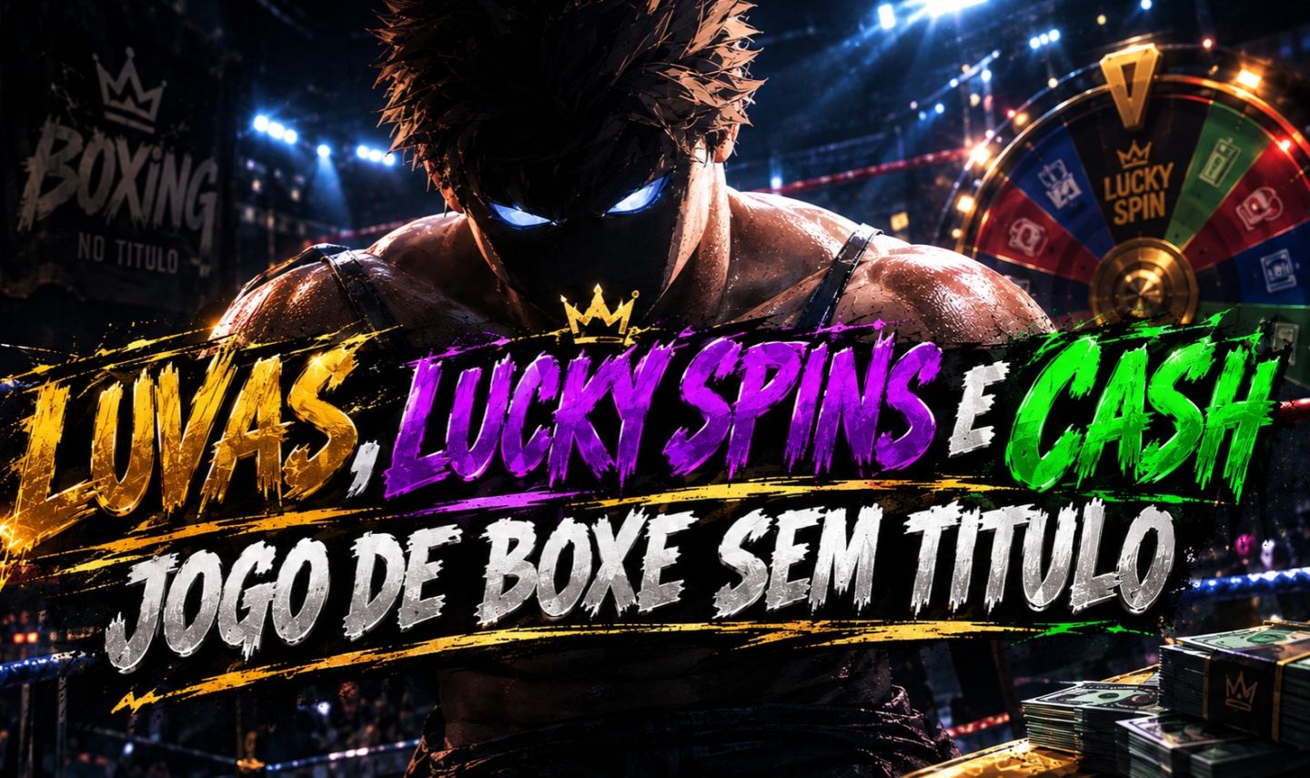 JOGO DE BOXE SEM TITULO | LUVAS|LUCKY SPINS|CASH|STYLE SLOT | ENTREGA IMEDIATA