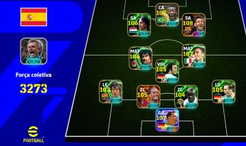 Conta de eFootball 3273 com Pelé, Gullit + Messi BIG TIME Blitz + 40 Epicos!!!
