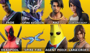 CONTA FORTNITE COM LARA CROFT 11 SKINS