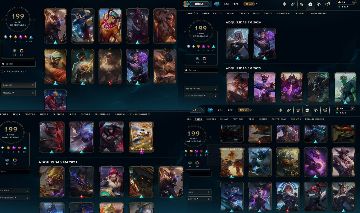 CONTA LOL MMR PLATINA /200 SKINS (MUITAS DO LEE SIN) /TODOS CHAMPS /FULL ACESSO