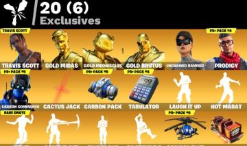 [96 skins] Travis Scott | Gold Midas | Gold Meowscles | Gold Brutus | Unchained