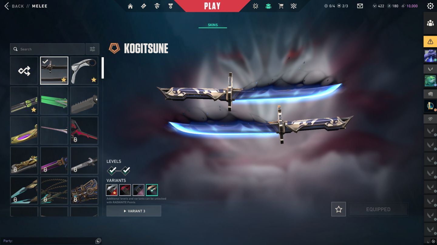 FULLACESSO - CONTA DE VALORANT COM SKINS BOAS