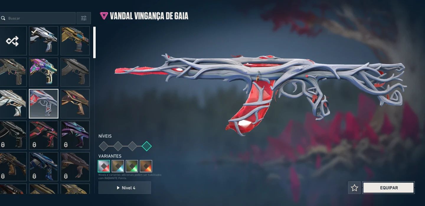 Conta Valorant com Vandal Arcane e banner jinx