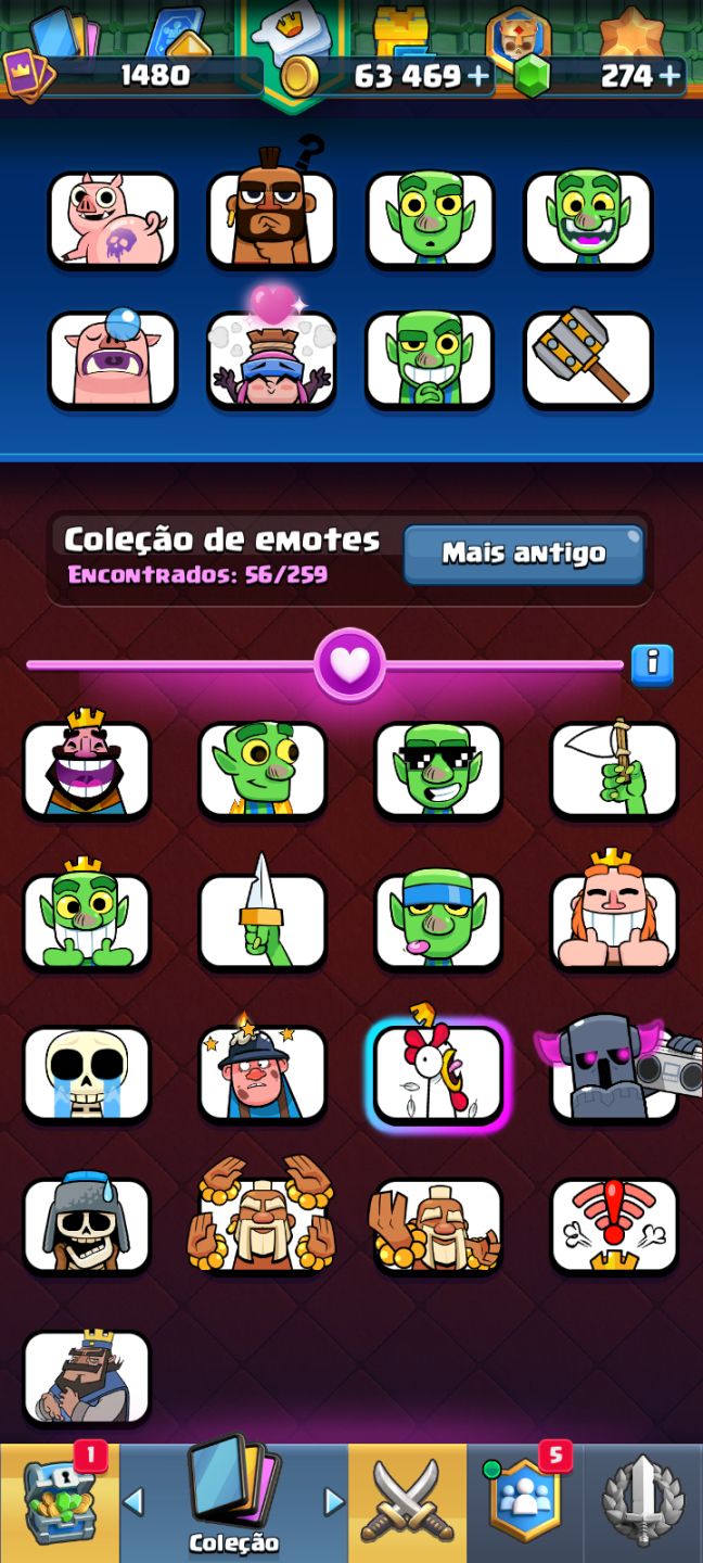 Conta Clash royale 10K+