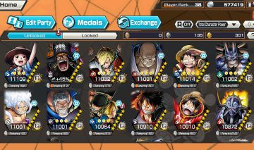 Conta OPBR 11 EX, EX TOP RANKING, com os ex metas no 100, medalhas, muito BF bom