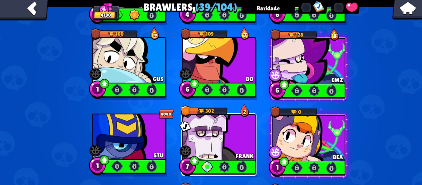 Brawl Stars Brawlers Conta em promoção