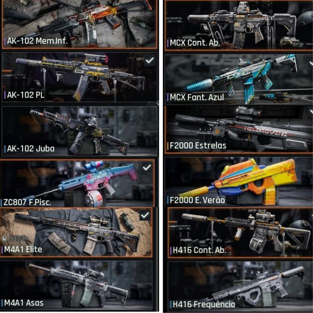 CONTA ARENA BREAKOUT: INFINITE (PC) | +270KK + 80 SKINS (CONTA+EMAIL)