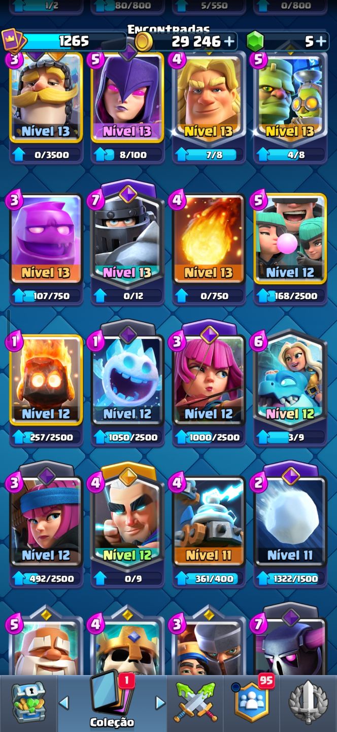 Conta Clash Royale com 9K de Troféus
