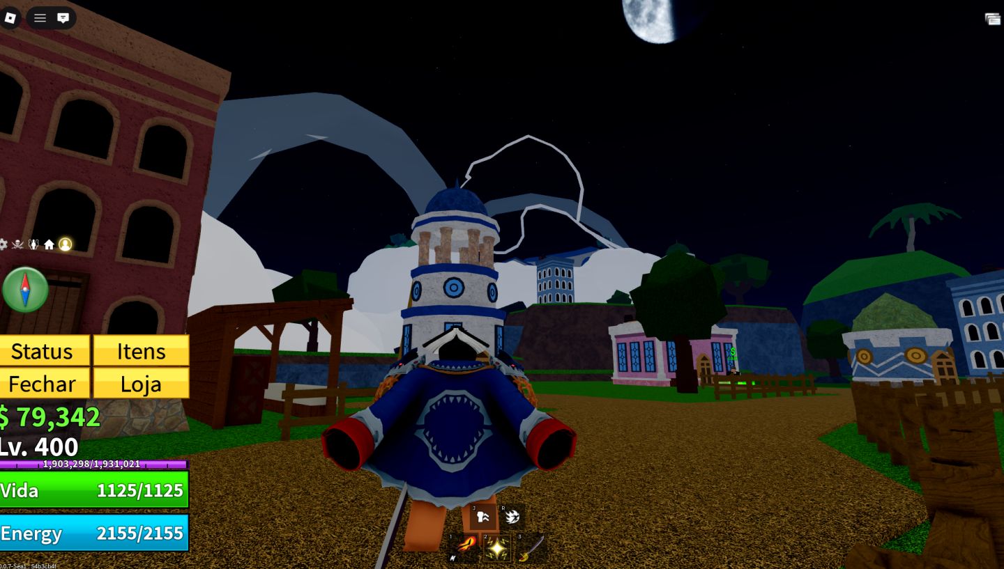 BLOX FRUITS | LVL 400 | FRUTA LUZ | SABER | MEGALO'S COAT | AURA