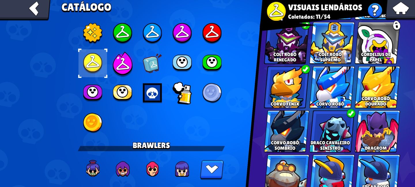 Conta Brawl com Shelly estelar!!!!