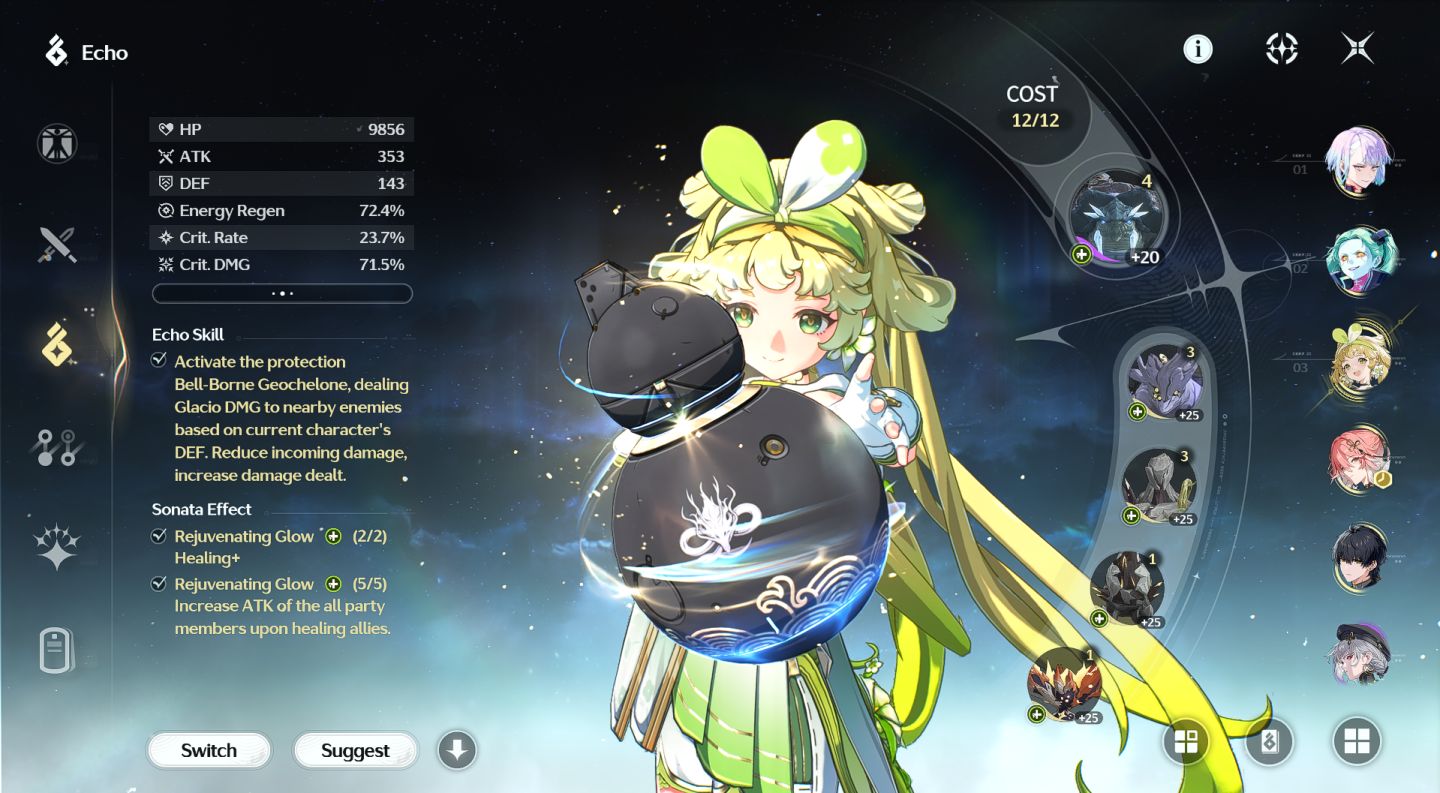Conta Wuthering Waves | Level 49 | Cyberpunk Collab | Lucy Sig | Hsin Qingxiao