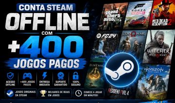 [Mais Vendido ] Jogos Conta Steam Lançamentos - Steam Offline Entrega Automática