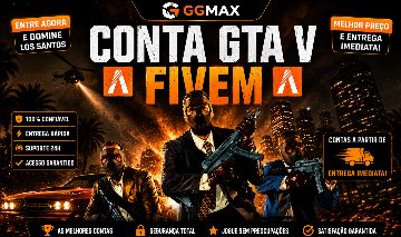 CONTA STEAM COMPARTILHADA COM GTA 5 PARA JOGAR FIVEM!