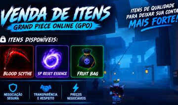 Venda de Items / Blood Scythe / SP Reset Essence / Fruit Bag