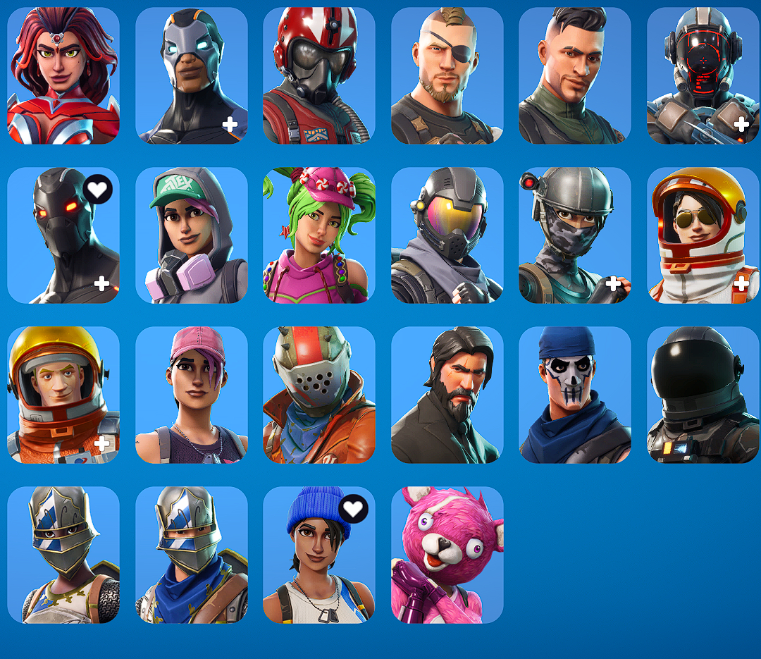 Conta Fortnite OG (2017) Único Dono Skins Raras (Galaxy, John Wick, S1)