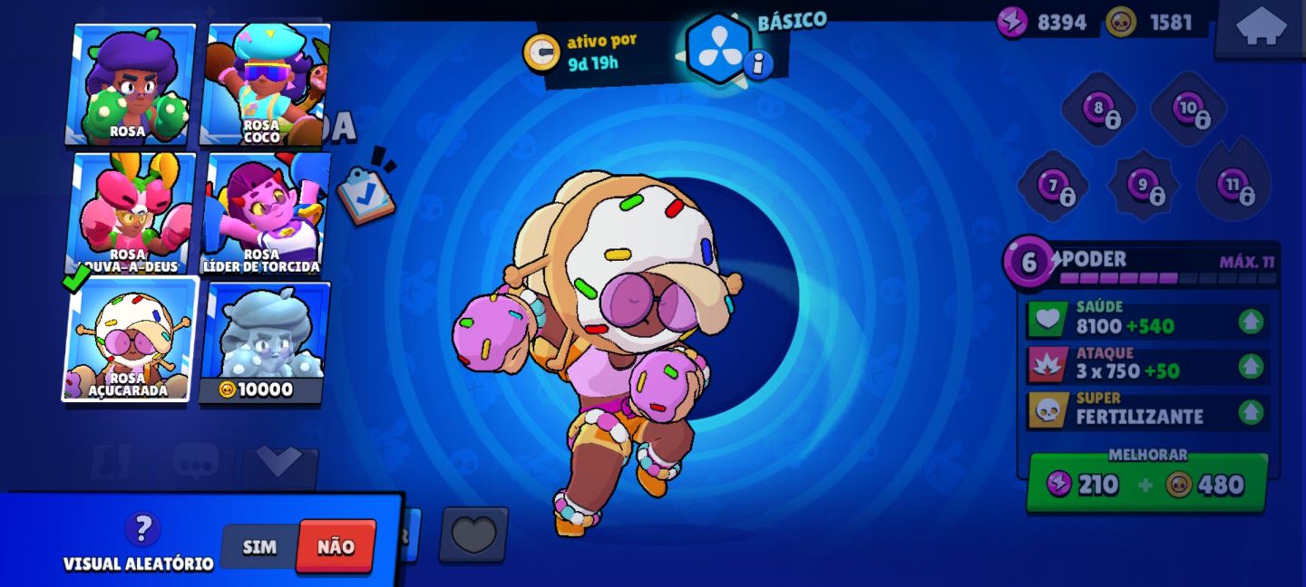 Conta de Brawl stars com 24k de trófeus