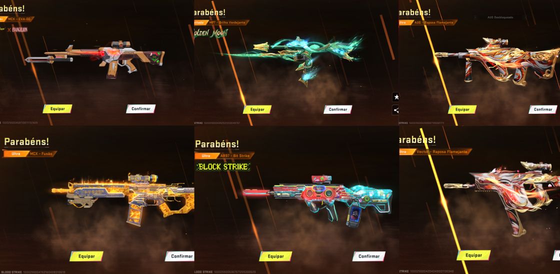 (Melhor Preço)Conta Blood Strike com +8 Itens Permanentes -Skins /Facas/Eternas