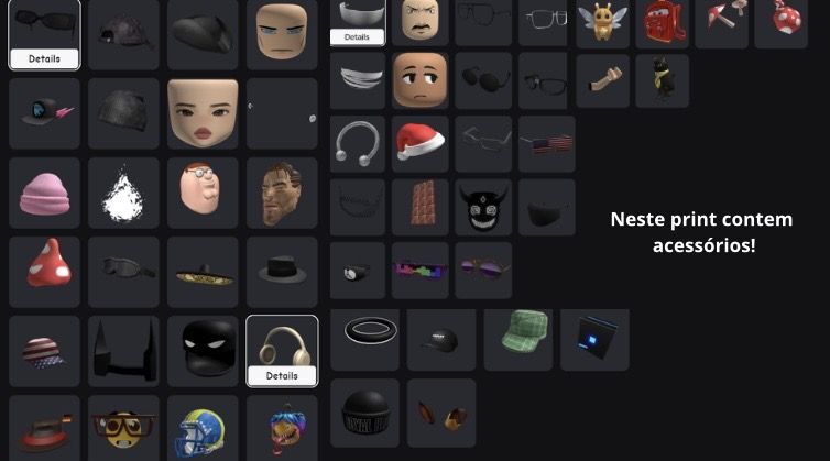 Conta de roblox com +10k de robux gasto + 2,5k de rap [Preço a negociar]