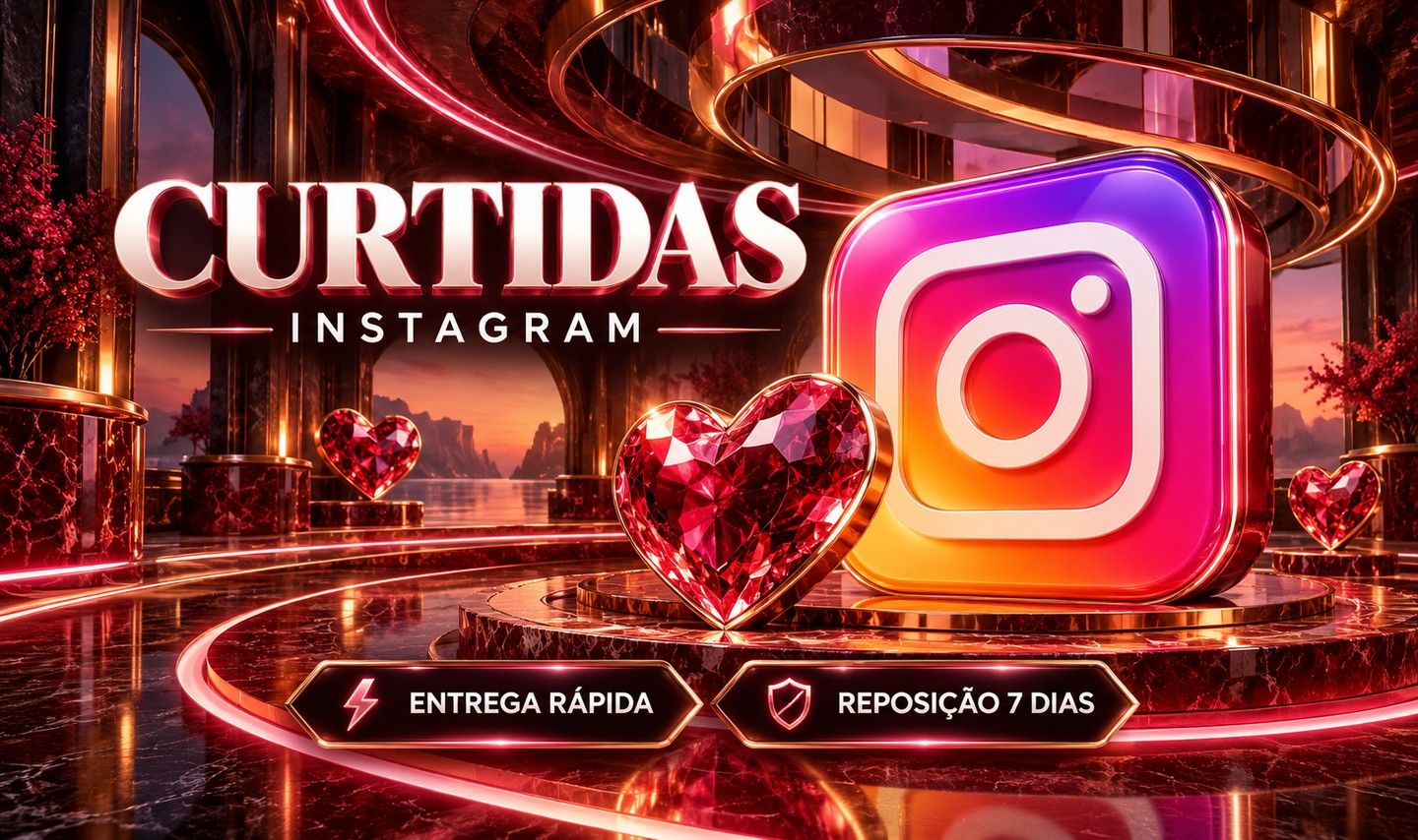 Seguidores Instagram Curtidas Views Envio Rápido Reposição 7 Dias