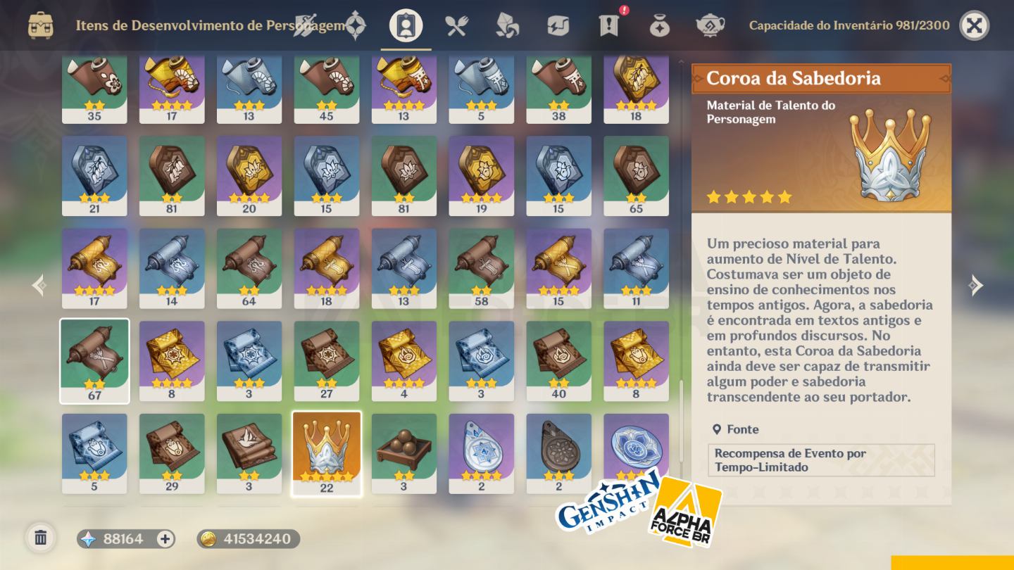 CONTAS REROLL GENSHIN IMPACT - MAIS DE 88.000 GEMAS ESSENCIAIS! [ENVIO IMEDIATO]