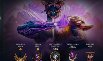Conta de lol gemada