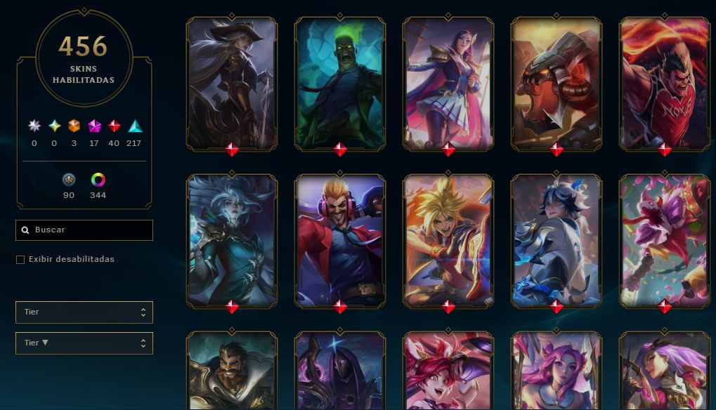 CONTA MAIN ADC LEAGUE OF LEGENDS EX CHALLENGER
