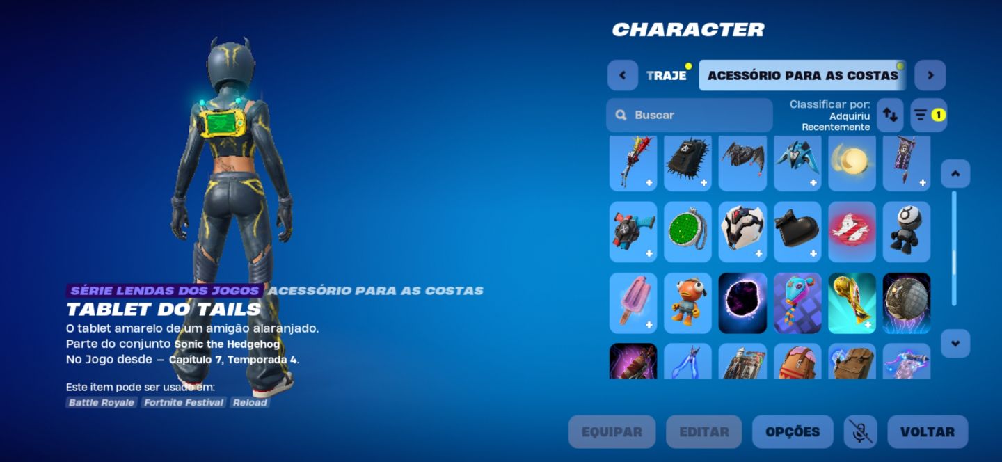 CONTA MUITO BOA DO FORTNITE [ALTERA E-MAIL E NICKNAME]