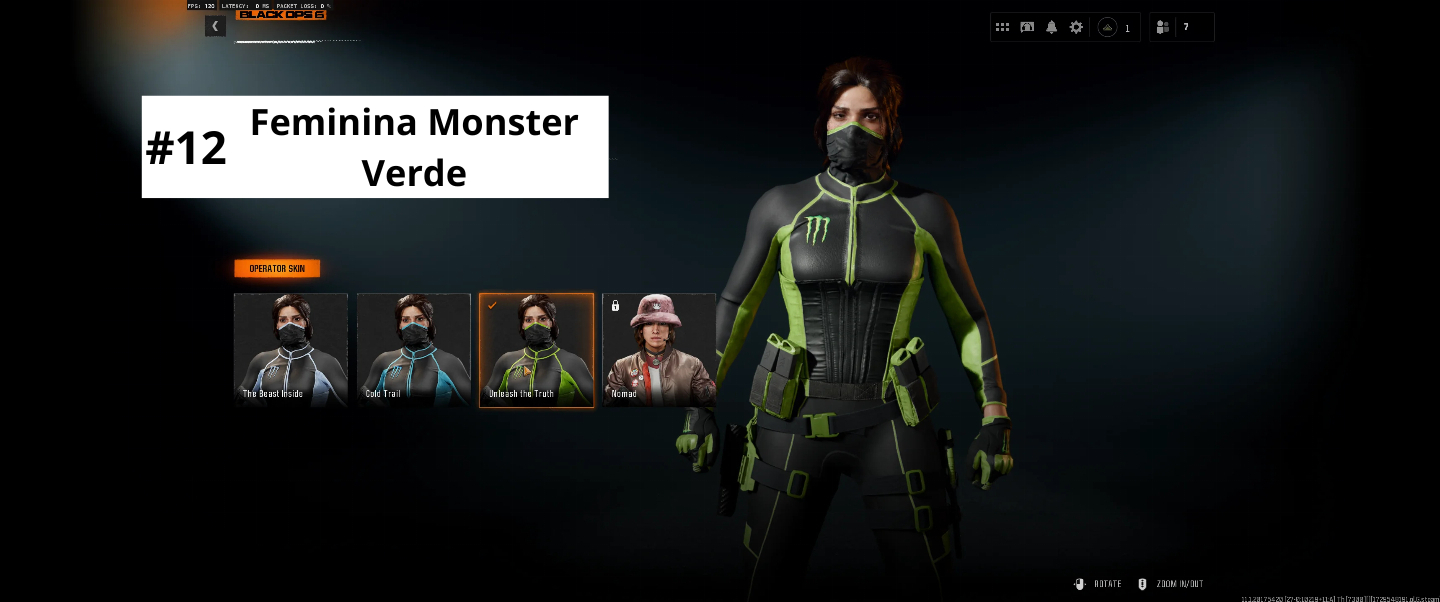 Skins Operadores Warzone/BO6/BO7