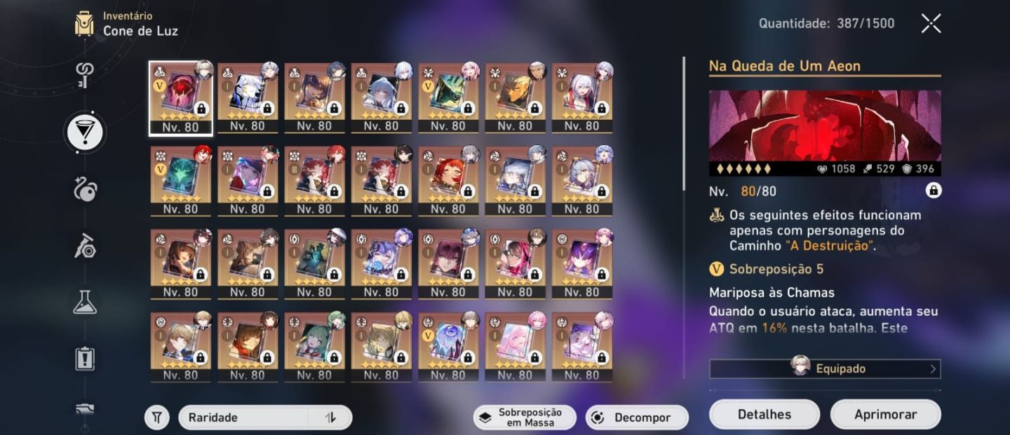 Continha lvl 70 completinha a preço de banana